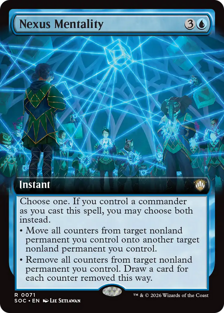 Nexus Mentality (Extended Art) [Secrets of Strixhaven Commander] | Mega City Incorporated