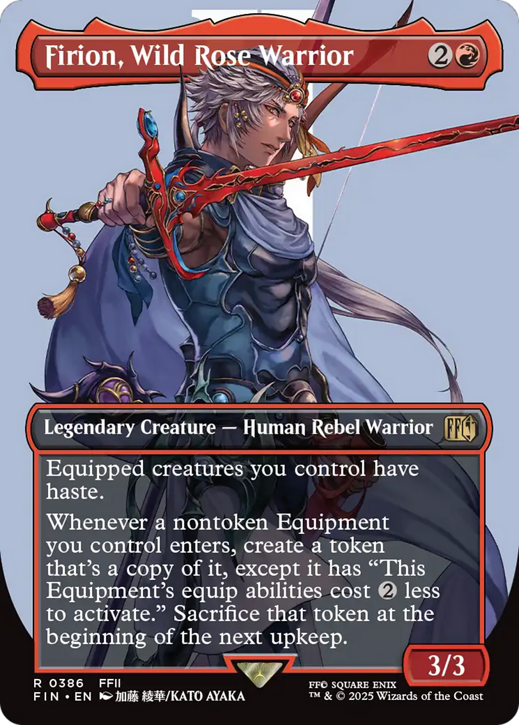 Firion, Wild Rose Warrior (Borderless) [FINAL FANTASY] | Mega City Incorporated