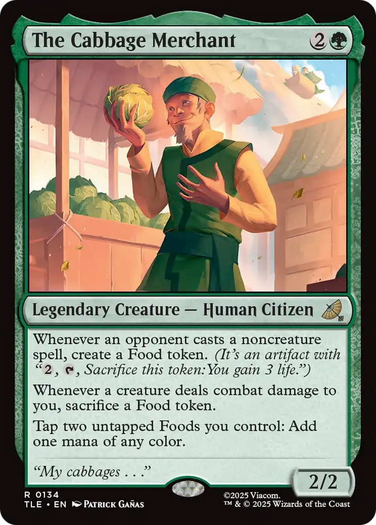 The Cabbage Merchant [Avatar: The Last Airbender: Eternal-Legal] | Mega City Incorporated