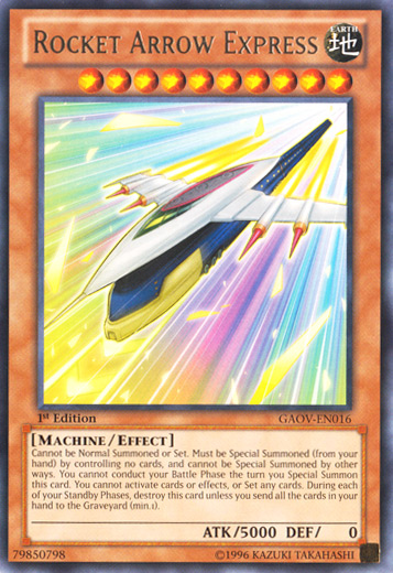 Rocket Arrow Express [GAOV-EN016] Rare | Mega City Incorporated