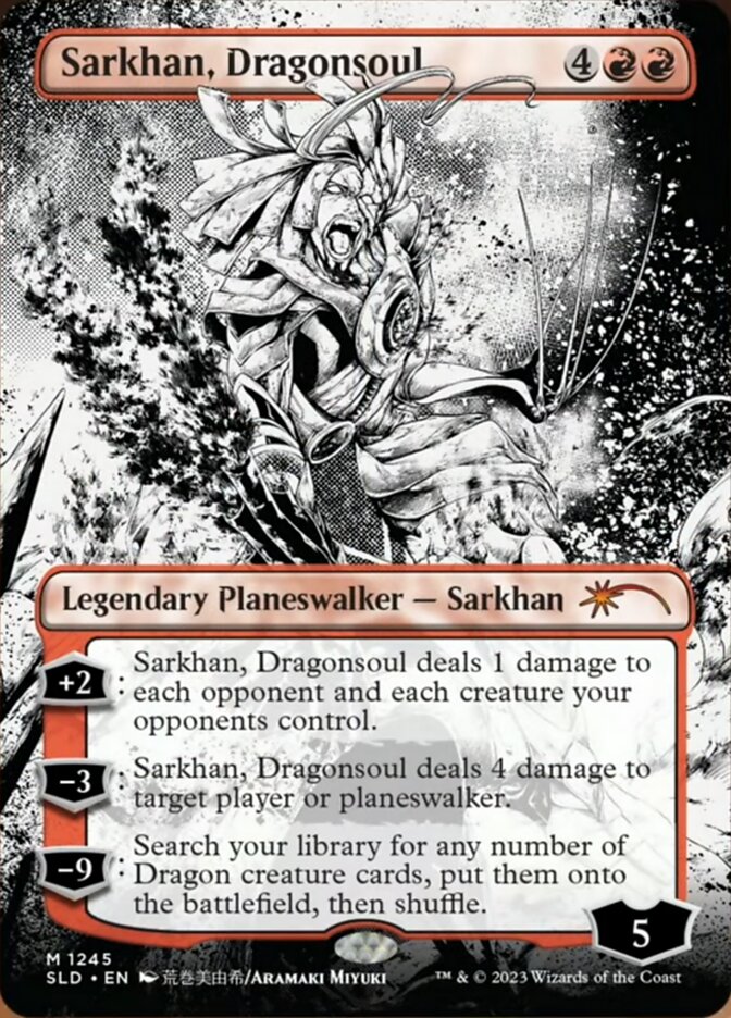 Sarkhan, Dragonsoul (Borderless) [Secret Lair Drop Series] | Mega City Incorporated