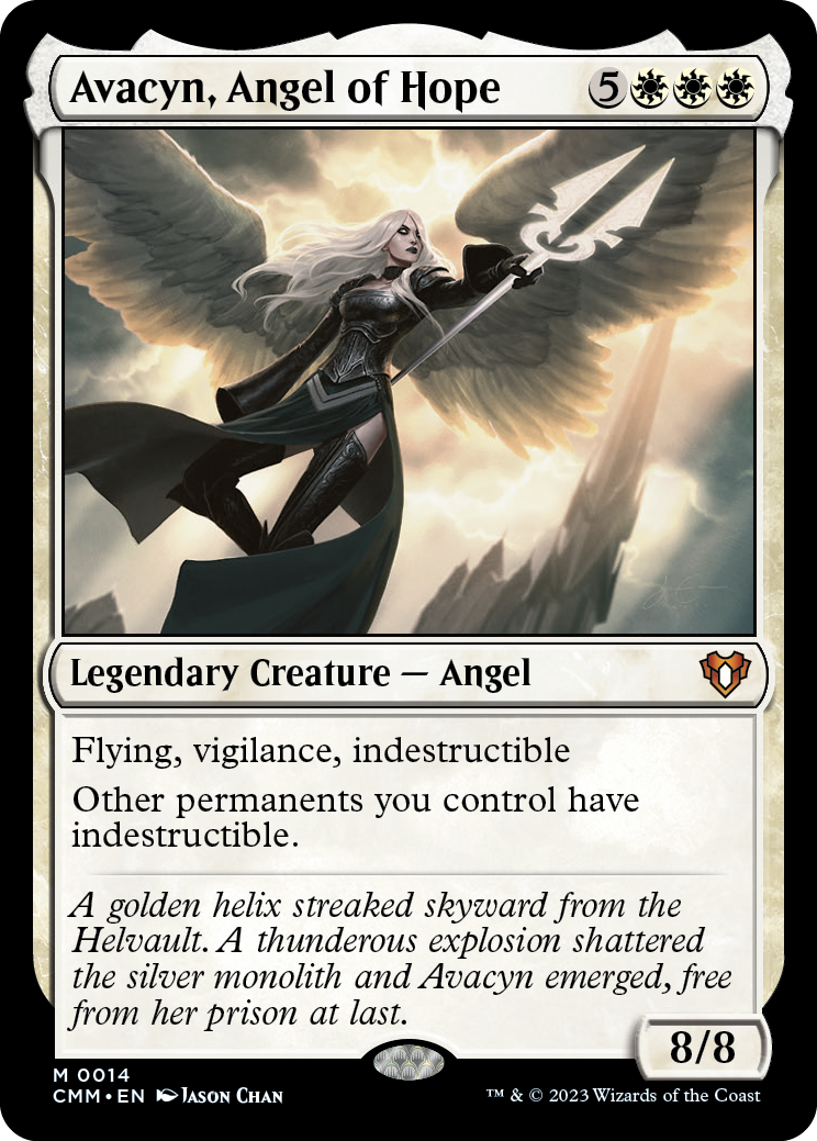 Avacyn, Angel of Hope [Commander Masters] | Mega City Incorporated