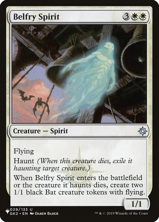 Belfry Spirit [The List] | Mega City Incorporated