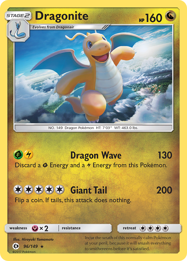 Dragonite (96/149) [Sun & Moon: Base Set] | Mega City Incorporated