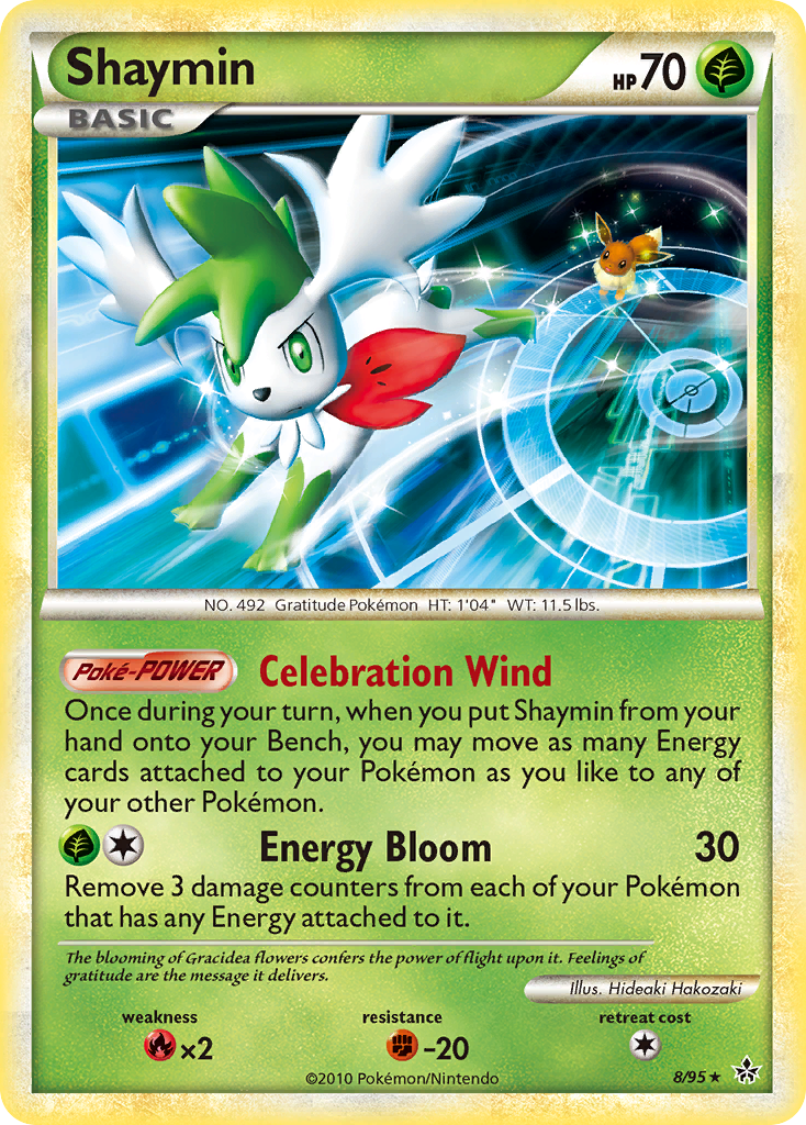 Shaymin (8/95) [HeartGold & SoulSilver: Unleashed] | Mega City Incorporated