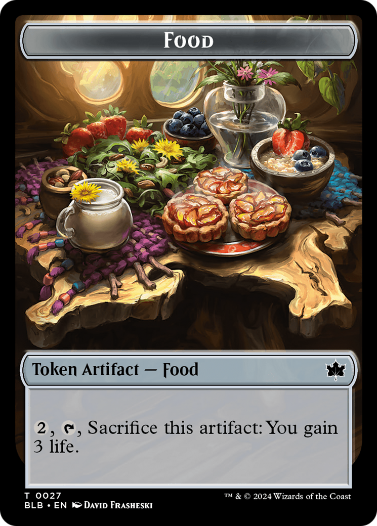 Squirrel // Food Double-Sided Token [Bloomburrow Tokens] | Mega City Incorporated