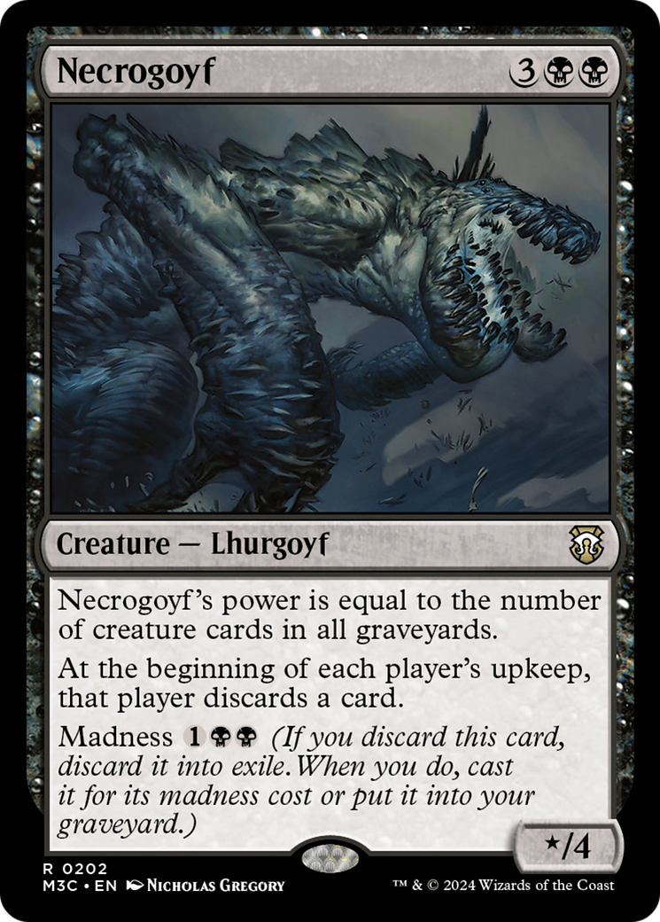 Necrogoyf [Modern Horizons 3 Commander] | Mega City Incorporated