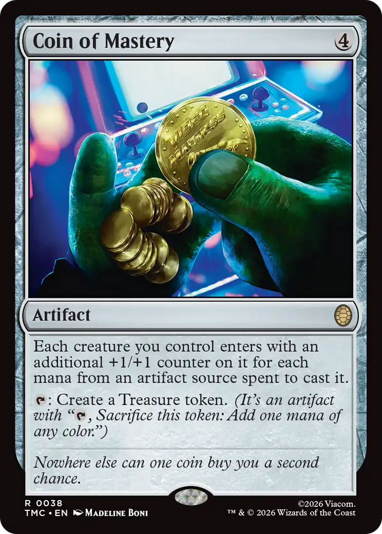 Coin of Mastery [Teenage Mutant Ninja Turtles Commander] | Mega City Incorporated