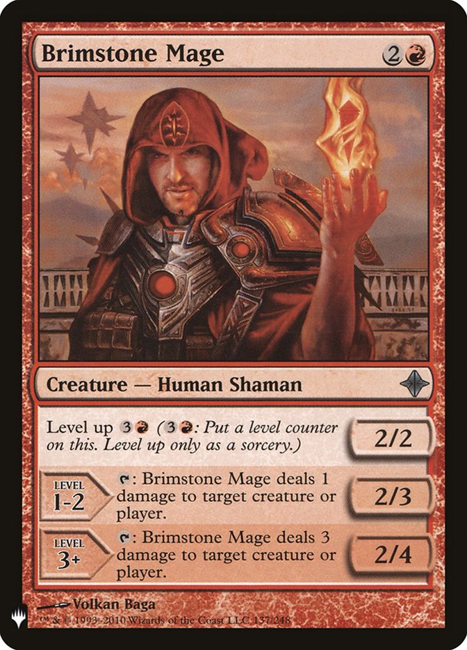 Brimstone Mage [Mystery Booster] | Mega City Incorporated