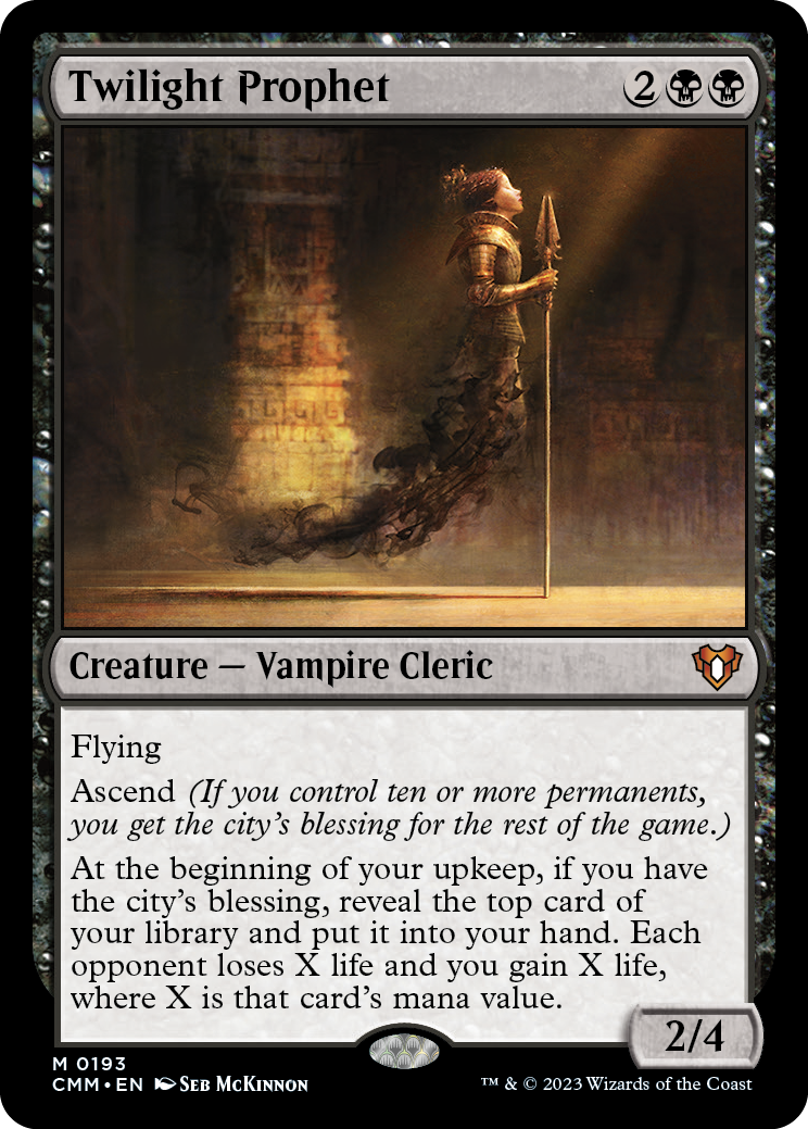 Twilight Prophet [Commander Masters] | Mega City Incorporated