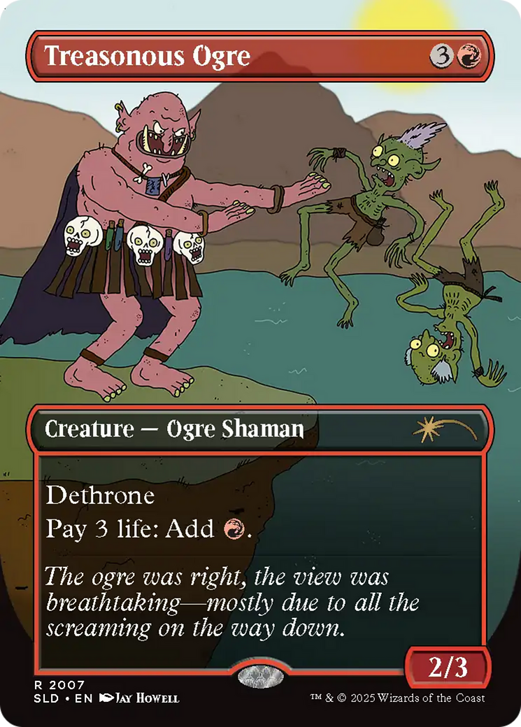 Treasonous Ogre [Secret Lair Drop Series] | Mega City Incorporated