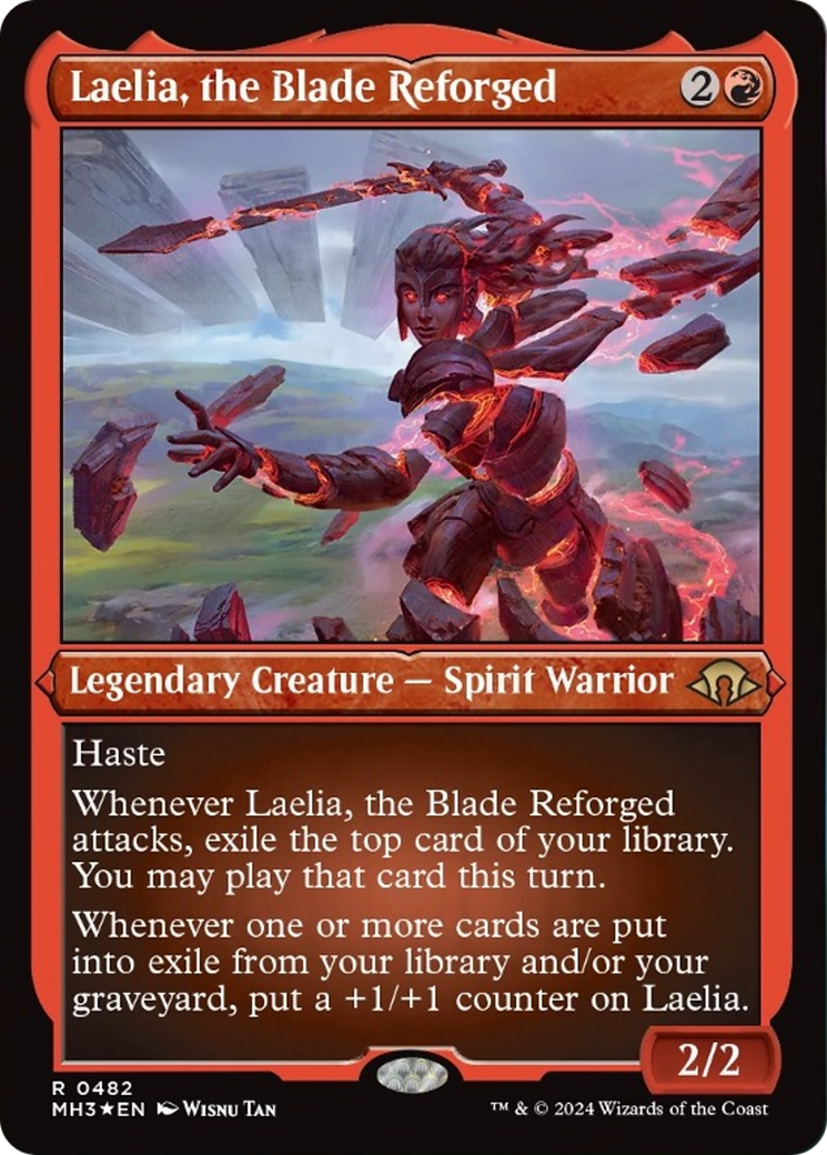 Laelia, the Blade Reforged (Foil Etched) [Modern Horizons 3] | Mega City Incorporated