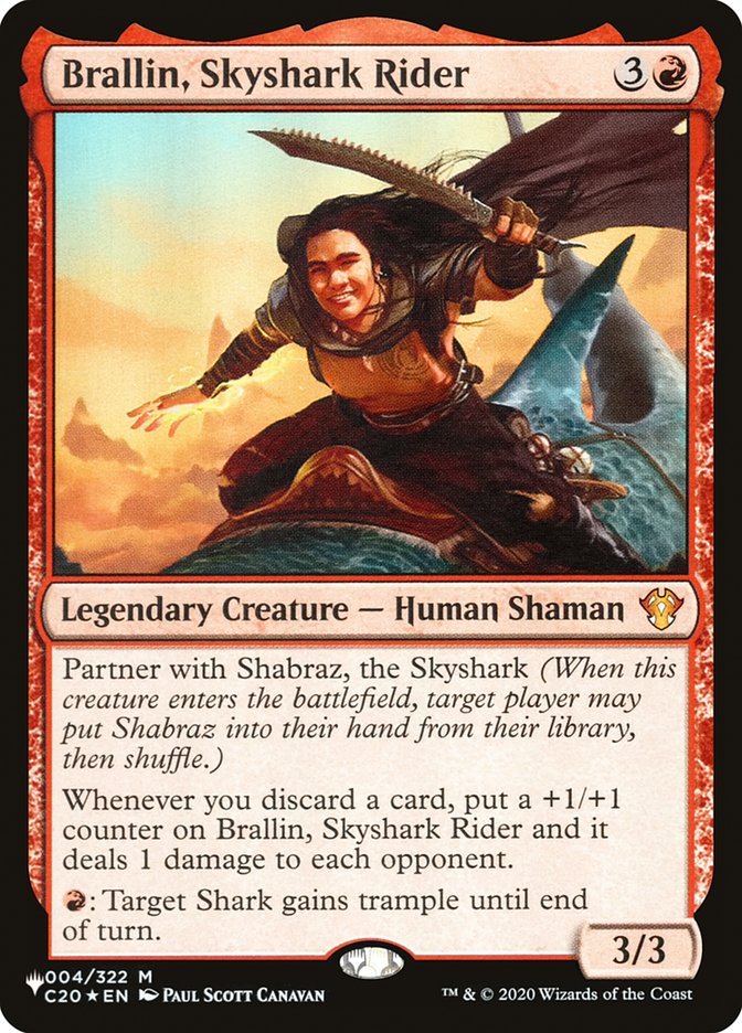 Brallin, Skyshark Rider [The List] | Mega City Incorporated