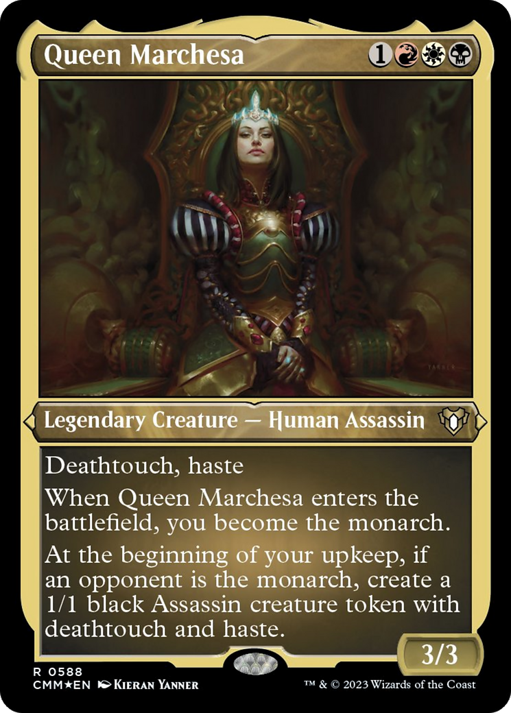 Queen Marchesa (Foil Etched) [Commander Masters] | Mega City Incorporated