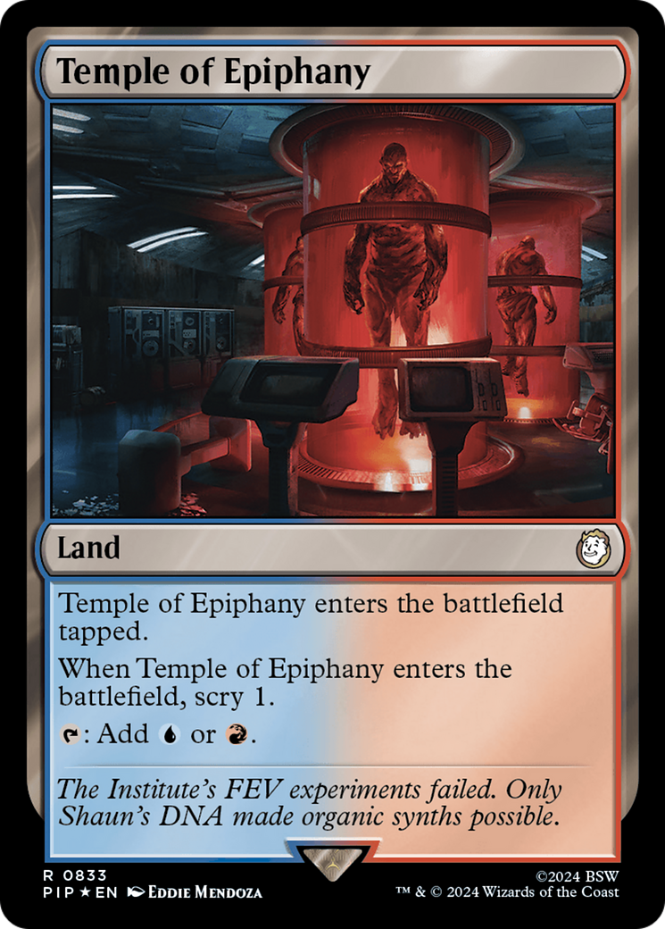 Temple of Epiphany (Surge Foil) [Fallout] | Mega City Incorporated