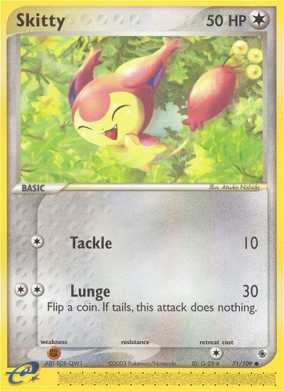 Skitty (71/109) [EX: Ruby & Sapphire] | Mega City Incorporated