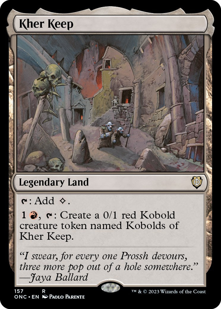 Kher Keep [Phyrexia: All Will Be One Commander] | Mega City Incorporated