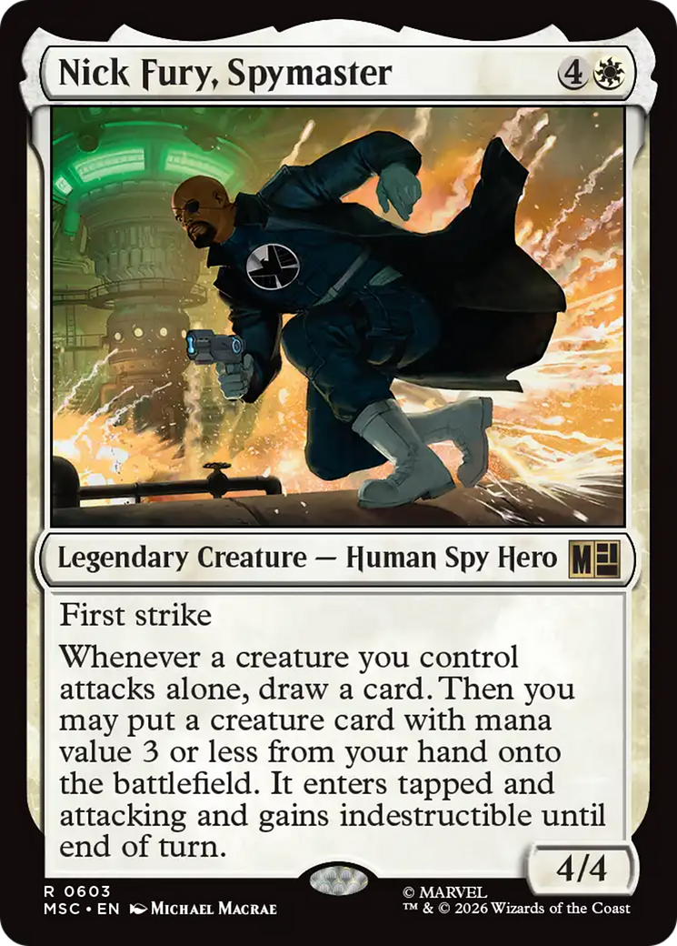Nick Fury, Spymaster [Marvel Super Heroes Commander] | Mega City Incorporated