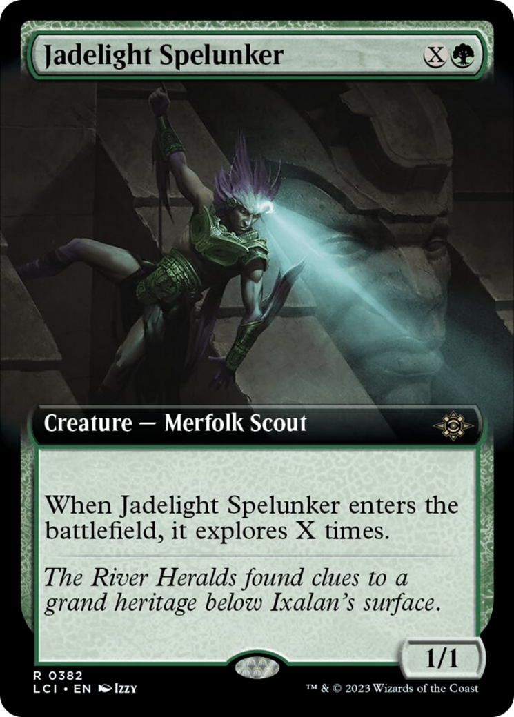 Jadelight Spelunker (Extended Art) [The Lost Caverns of Ixalan] | Mega City Incorporated