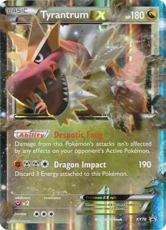 Tyrantrum EX (XY70) (Jumbo Card) [XY: Black Star Promos] | Mega City Incorporated