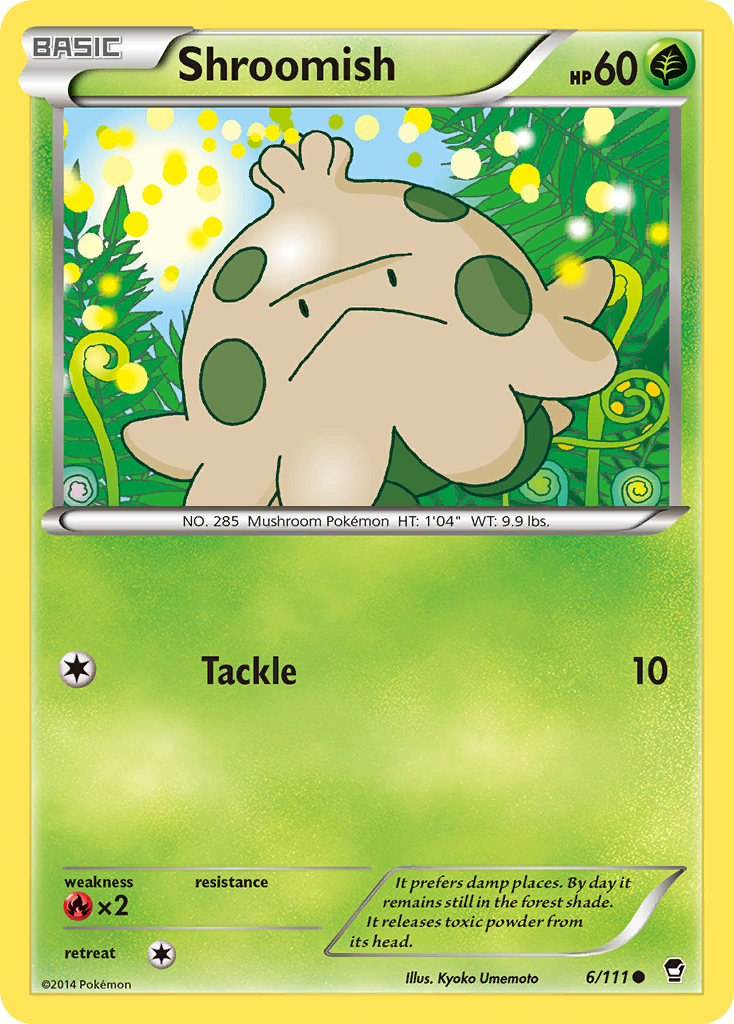 Shroomish (6/111) [XY: Furious Fists] | Mega City Incorporated