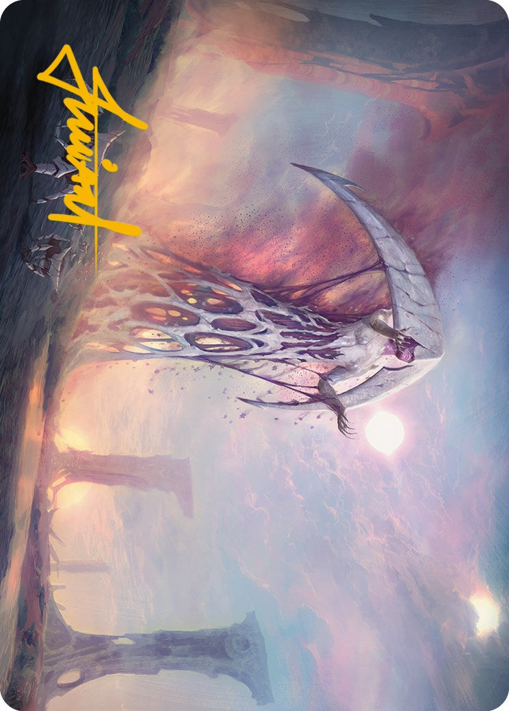 White Sun's Twilight Art Card (Gold-Stamped Signature) [Phyrexia: All Will Be One Art Series] | Mega City Incorporated