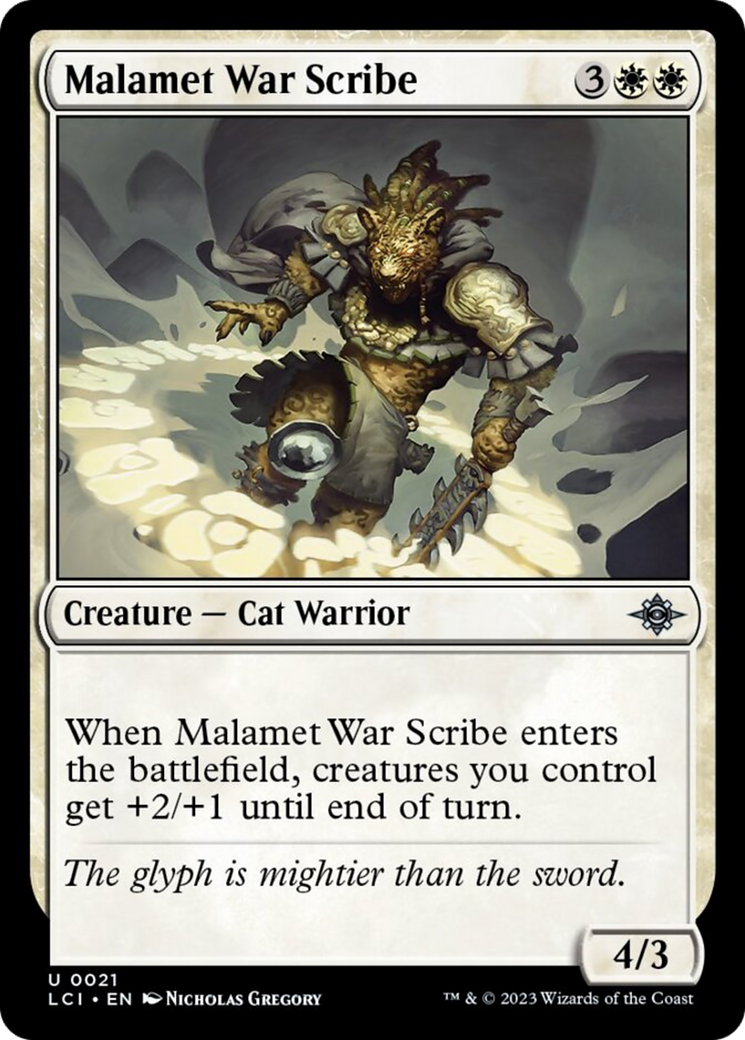 Malamet War Scribe [The Lost Caverns of Ixalan] | Mega City Incorporated