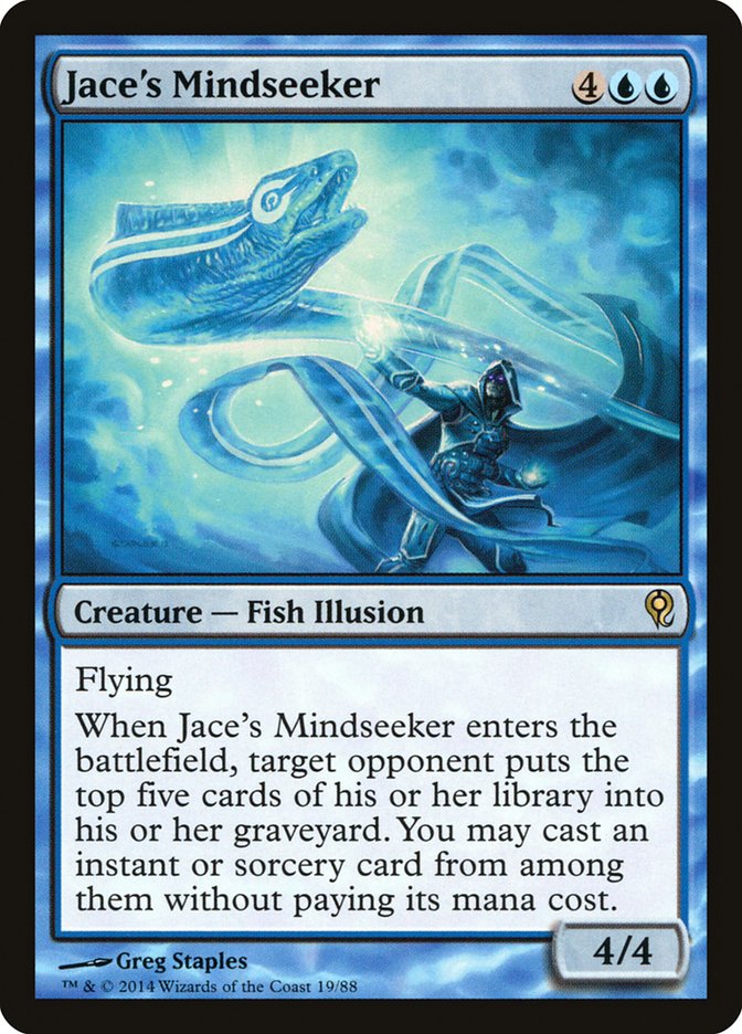 Jace's Mindseeker [Duel Decks: Jace vs. Vraska] | Mega City Incorporated