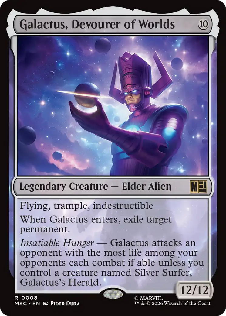 Galactus, Devourer of Worlds [Marvel Super Heroes Commander] | Mega City Incorporated