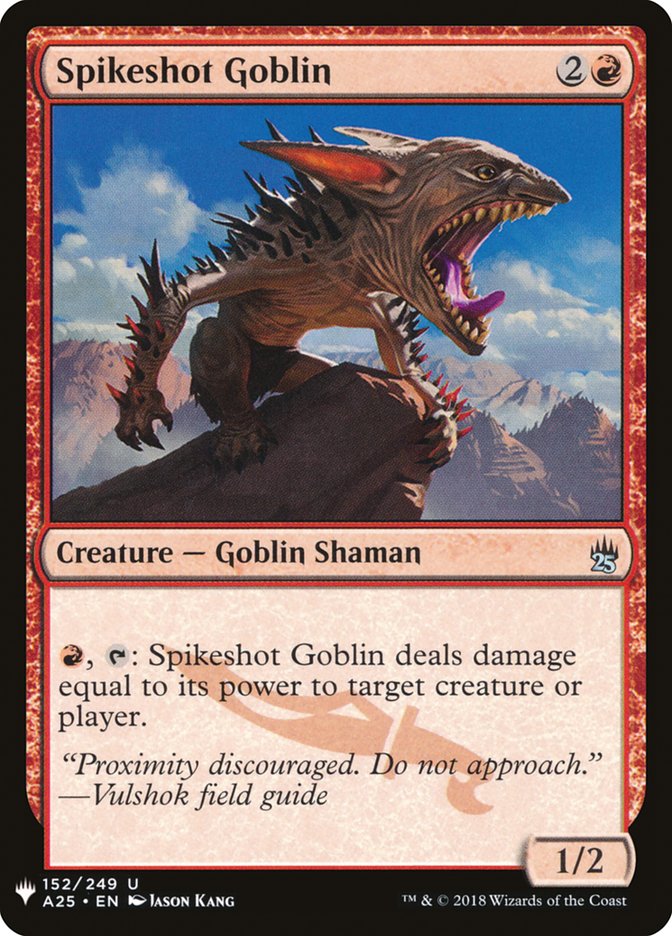 Spikeshot Goblin [Mystery Booster] | Mega City Incorporated