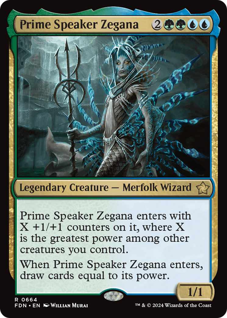 Prime Speaker Zegana [Foundations] | Mega City Incorporated