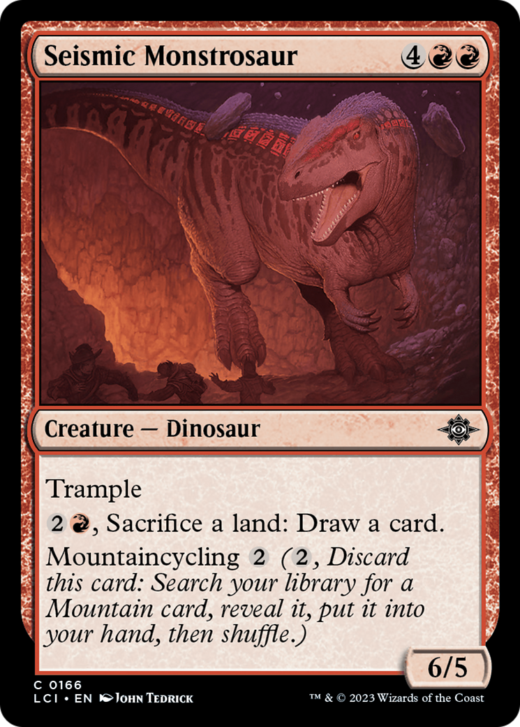 Seismic Monstrosaur [The Lost Caverns of Ixalan] | Mega City Incorporated