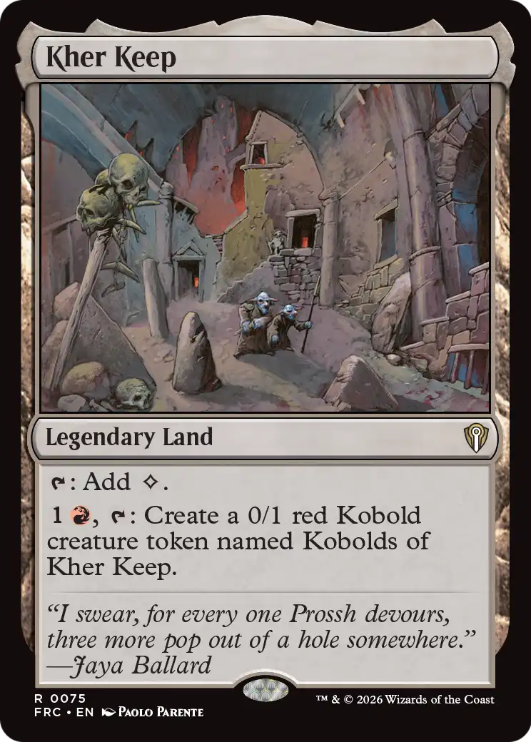 Kher Keep [Reality Fracture Commander] | Mega City Incorporated