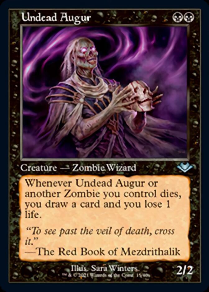 Undead Augur (Retro Foil Etched) [Modern Horizons] | Mega City Incorporated