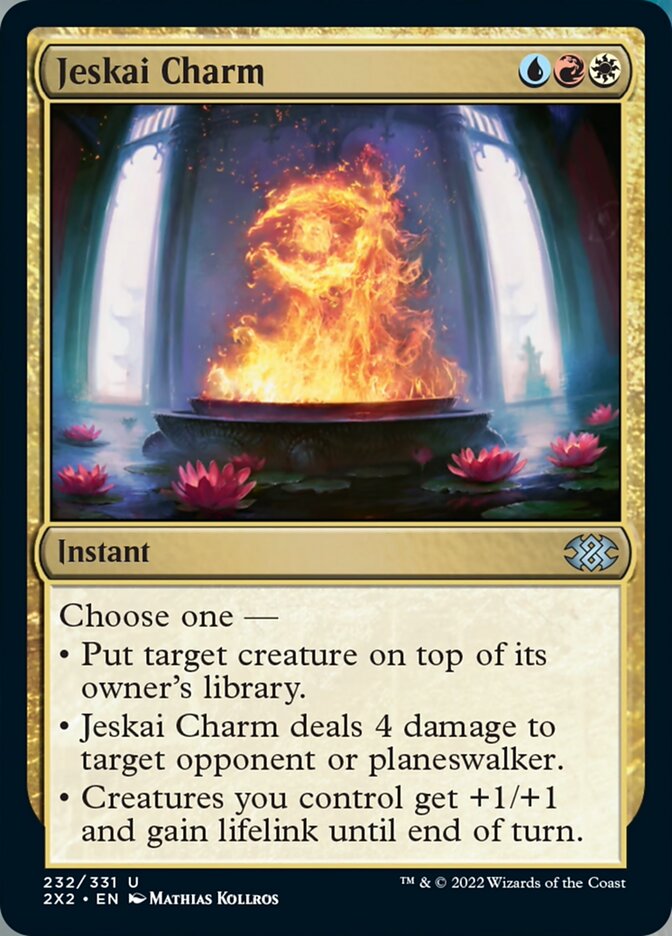 Jeskai Charm [Double Masters 2022] | Mega City Incorporated