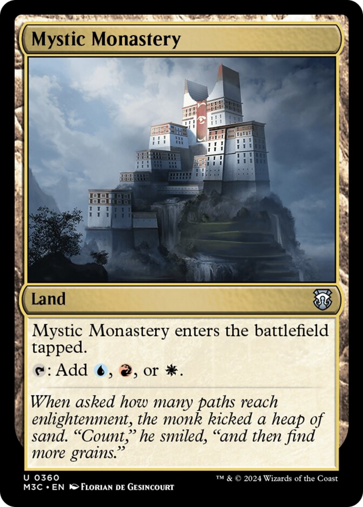 Mystic Monastery [Modern Horizons 3 Commander] | Mega City Incorporated