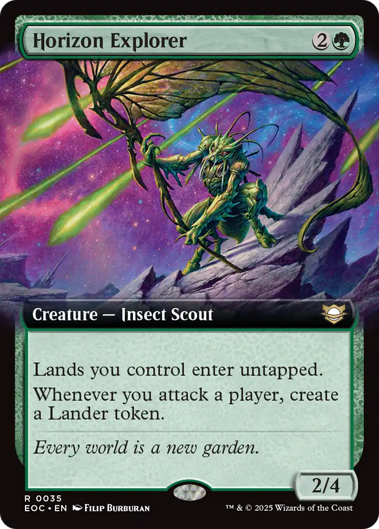 Horizon Explorer (Extended Art) [Edge of Eternities Commander] | Mega City Incorporated