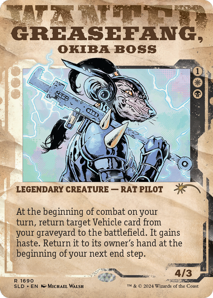 Greasefang, Okiba Boss [Secret Lair Drop Series] | Mega City Incorporated