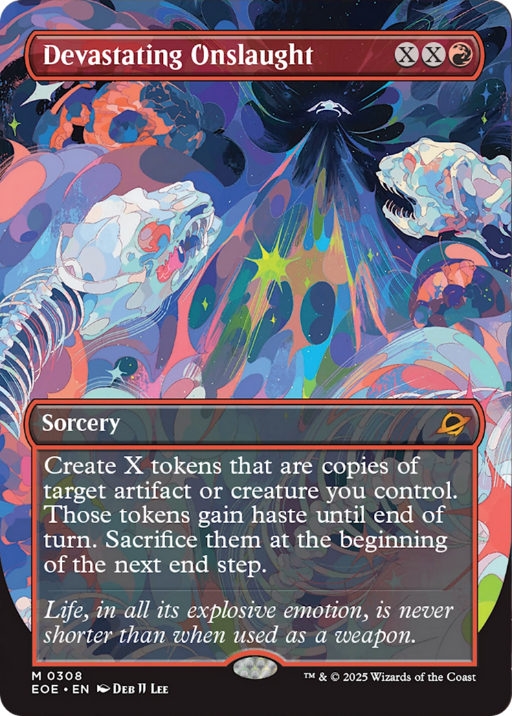 Devastating Onslaught (Borderless) [Edge of Eternities] | Mega City Incorporated