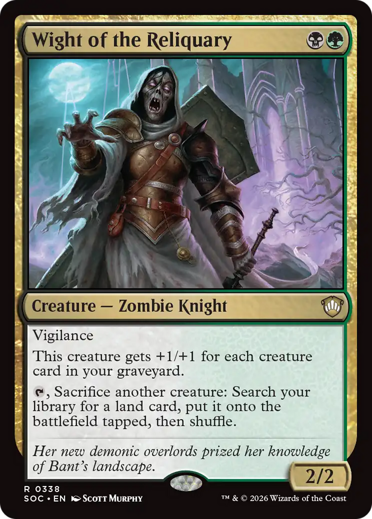 Wight of the Reliquary [Secrets of Strixhaven Commander] | Mega City Incorporated