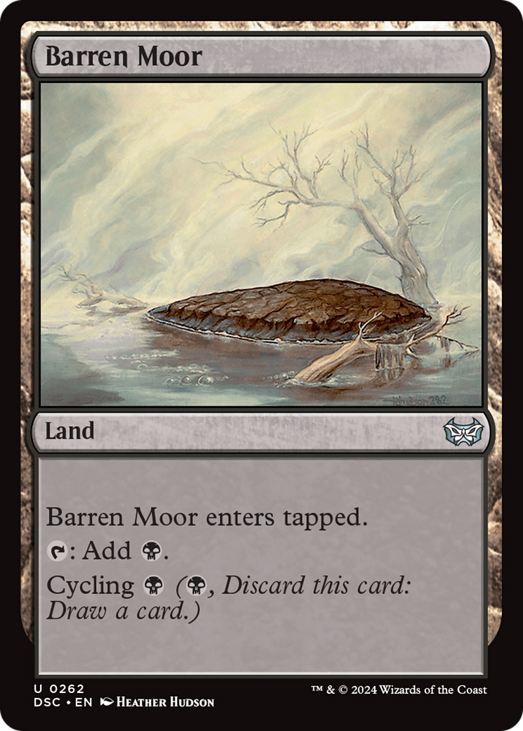 Barren Moor [Duskmourn: House of Horror Commander] | Mega City Incorporated