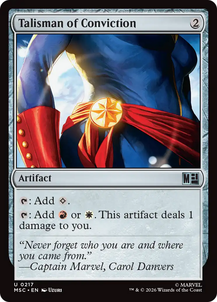 Talisman of Conviction [Marvel Super Heroes Commander] | Mega City Incorporated