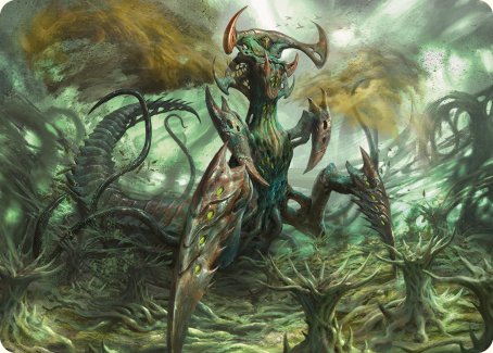 Zopandrel, Hunger Dominus Art Card [Phyrexia: All Will Be One Art Series] | Mega City Incorporated