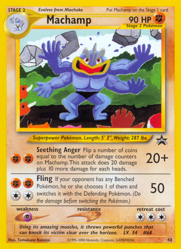 Machamp (43) [Wizards of the Coast: Black Star Promos] | Mega City Incorporated
