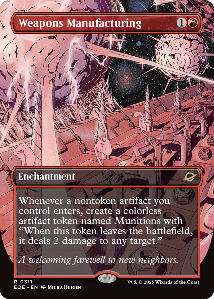 Weapons Manufacturing (Borderless) [Edge of Eternities] | Mega City Incorporated