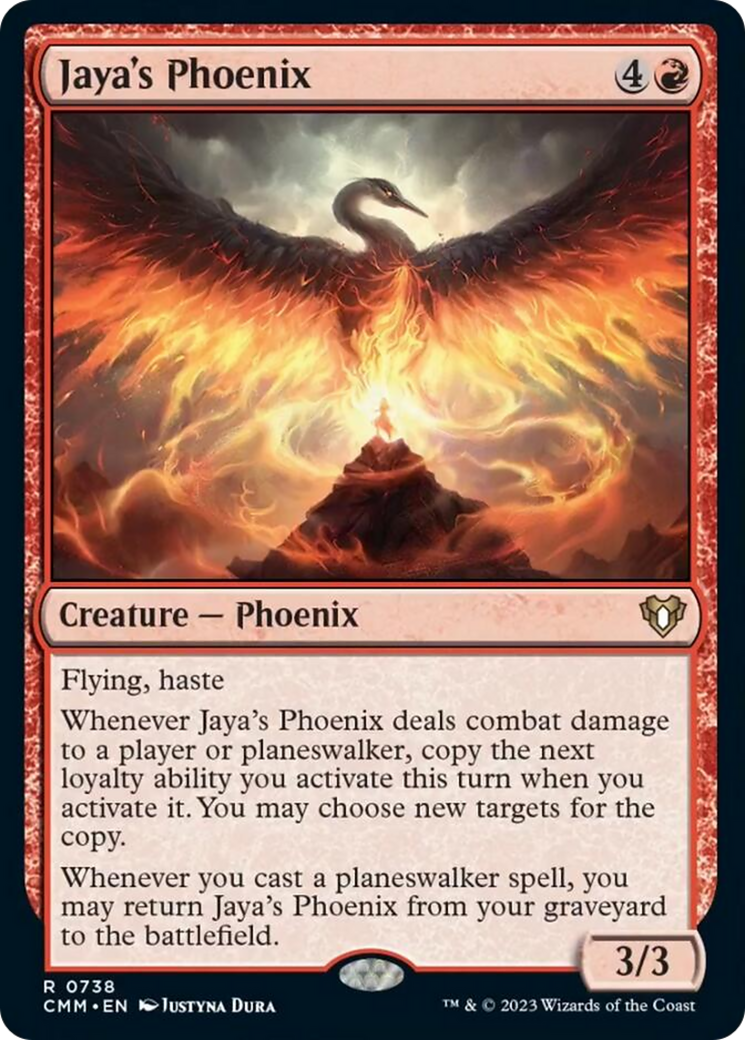 Jaya's Phoenix [Commander Masters] | Mega City Incorporated