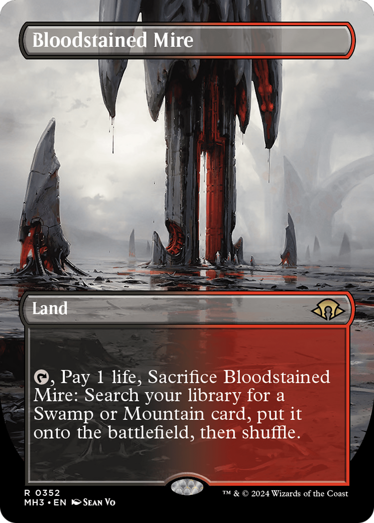 Bloodstained Mire (Borderless) [Modern Horizons 3] | Mega City Incorporated