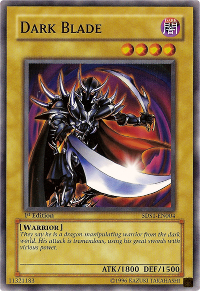 Dark Blade [5DS1-EN004] Common | Mega City Incorporated