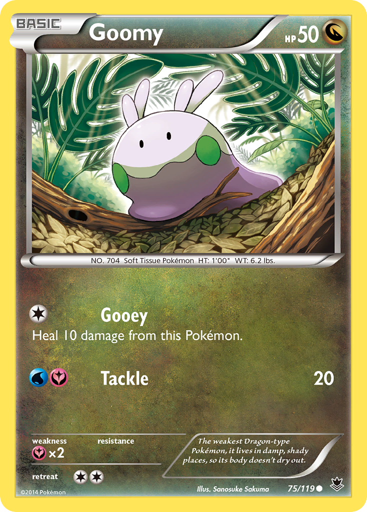 Goomy (75/119) [XY: Phantom Forces] | Mega City Incorporated
