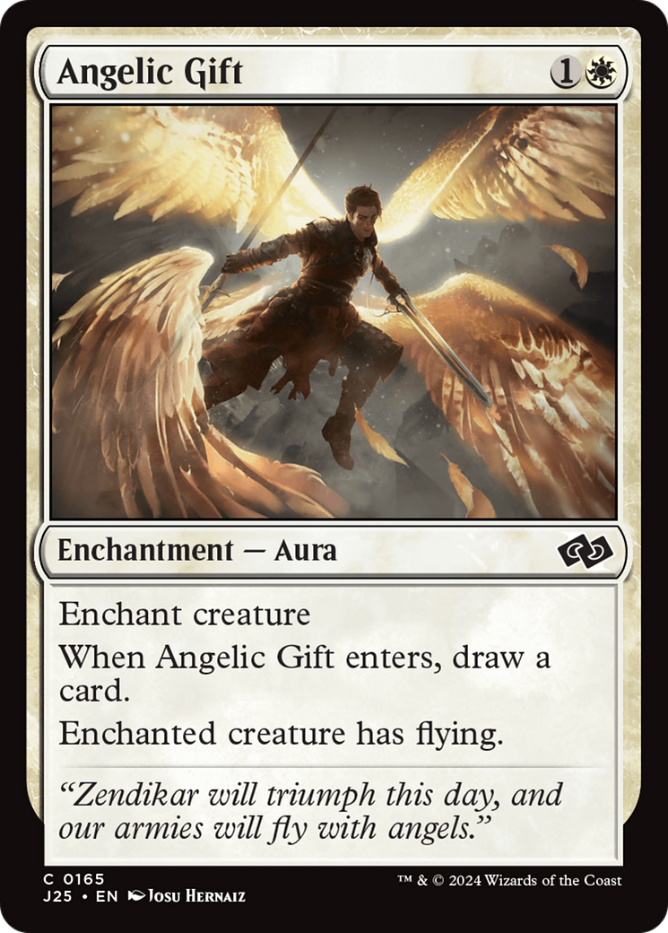 Angelic Gift [Foundations Jumpstart] | Mega City Incorporated